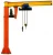 Import Fixed Muonted Column Chain Hoist Lifting Pillar JIB Crane from China