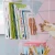 Import Floor stand house shaped book display perspex bookshelves acrylic bookcase from China