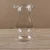Import Floral glass plant hydroponic vases transparent Glass Green Radish Flower Pot hydroponic plant containers from China