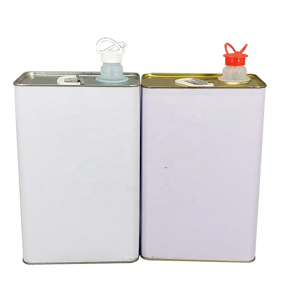 food grade metal olive cooking oil tin can with OEM printing