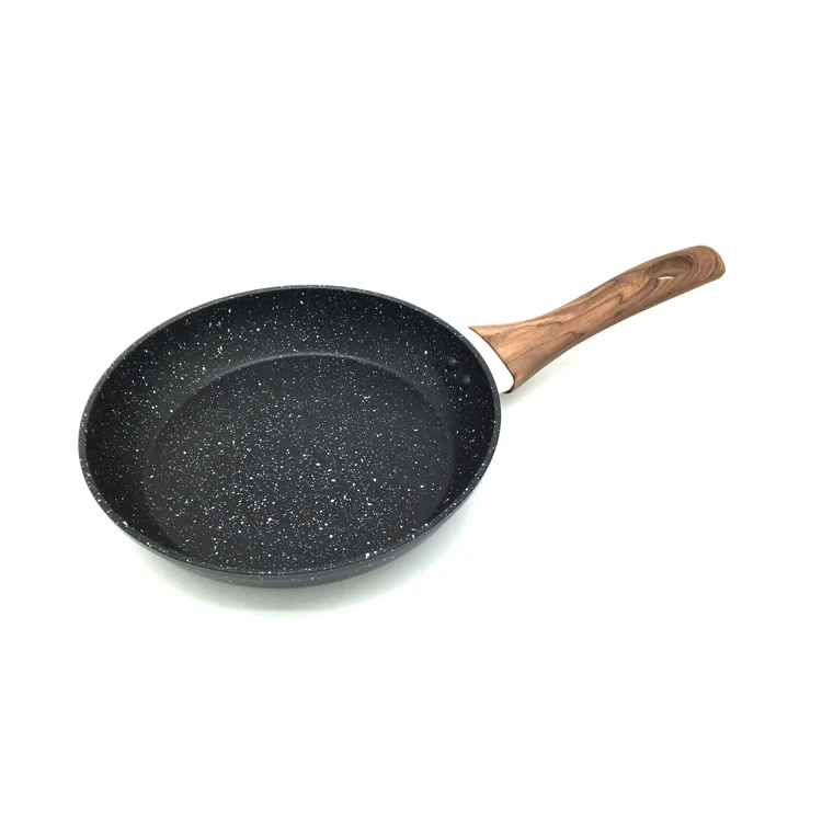 Forged Cookware Aluminum Pans Marble Coating Non Stick Frying Pans