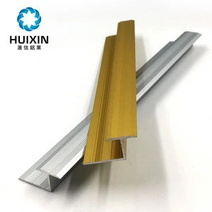 Foshan Nanhai flexible floor trim t shape tile trim aluminium angle for shower
