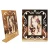 Import Frames 4*6 5*7  decorations for home wood leather black frame photo/picture frame from China