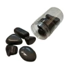 Free Sample 2-4CM Black Pebble Stone Marble For Garden Wash Pebble Stone Tile