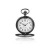 Import Free sample classical 40mm diameter antique blank case OEM quartz pocket watch with high quality from China