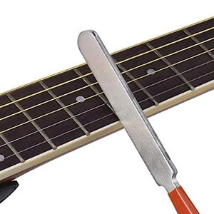Fret Luthier Stainless Steel File Narrow Dual Cutting Edge Repair Tool Acoustic General Musical Instrument Accessories