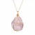 Import Full Wire Wrapped Amethyst Pendant Necklace Healing Chakra Crystal Stone Jewelry from China