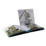 funny comic books custom hard cover elephant comic case bound  book
