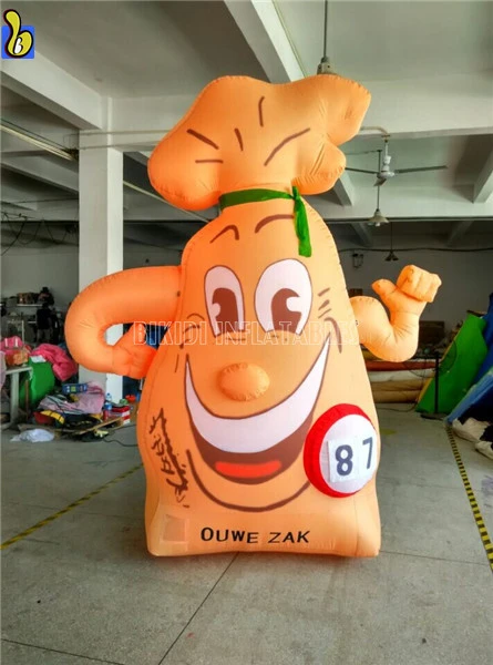 Funny Custom Inflatable Bag For Event, Customized Outdoor Advertising Balloon