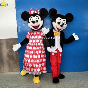 Buy Funtoys Ce Cosplay Mickey And Minnie Mascot Costume Movie Mouse ...