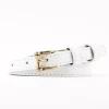 Genuine Leather Belt for Women Gift Designer Belts High Quality Alloy Buckles