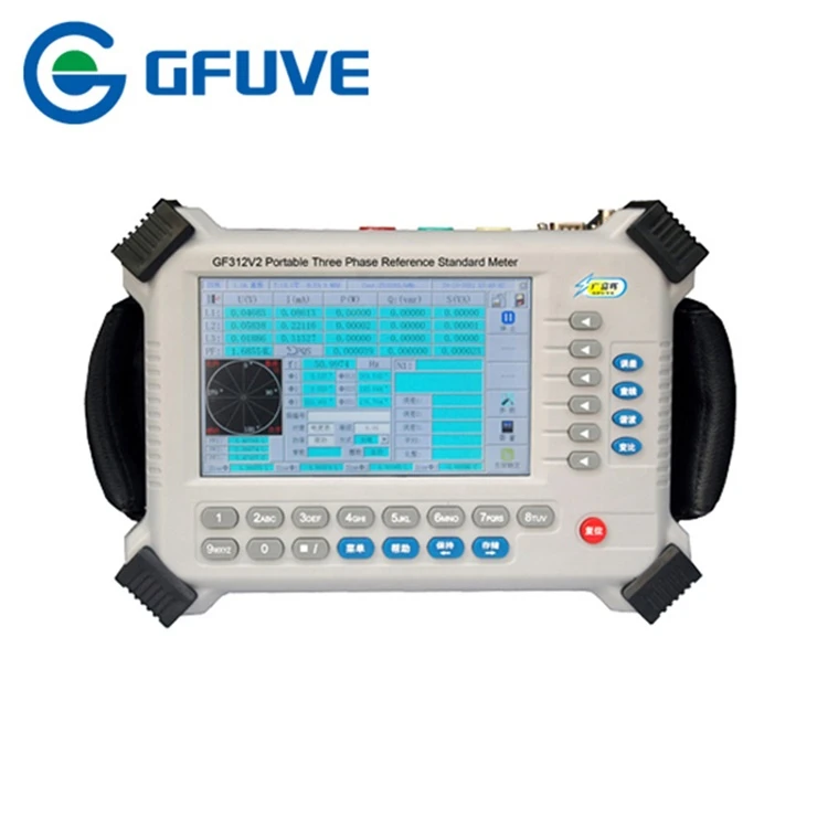 GF312V2 portable three phase multifunction  watt-hour energy meter calibrator