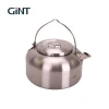 GINT 1.0L camping double wall stainless steel water kettle for outdoor use