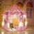Import Girls Princess Kids Child Castle Large Play Tents With Star Lights from China