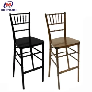Golden High Seat Bar Chair Chiavari Chair Manufacturer