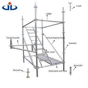 Good Quality A Frame Scaffolding Speed Lock Steel Frame Scaffold For Construction