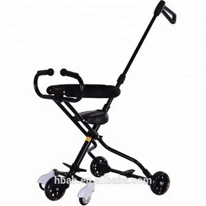 good quality rubber five wheels light weight carry baby Artifact easy folding pocket bike portablebaby stroller