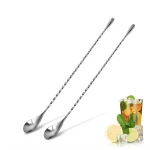 Good style stainless steel bar stirrer attractive price stainless steel coffee stirrer bar spoon