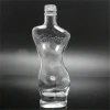 graceful woman body shade 250ml glass soy sauce bottle with screw cap