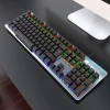 Green axis back-light Wired gaming mechanical Keyboards