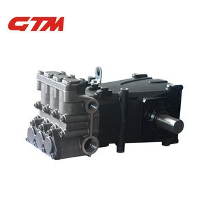 GTM ultra high pressure water triplex plunger pump