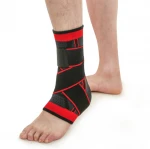 gym fitness running sport safety neoprene ankle support for basketball