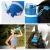 Gym Sport Equipment Collapsible Portable Silicone Water Bottle