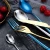 Import H613 4pcs Dinnerware Cutlery Western Style Thickened Flatware Sets Multi Colour 410 Stainless Steel Spoon Knife Fork Set from China