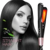 Hair Curler, Automatic Hair Curling Wand 2 in 1 Hair Curler and Straightener Auto Wavy Curling Iron Temperature Control