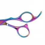 Hair Scissors 6 inch JP Steel Hair Cutting Scissors Thinning Shears Hairdressing  colorful Scissors