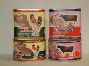 Halal Canned Beef, Chicken Luncheon Meat