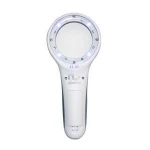 Hand-held skin analyzer magnifier
