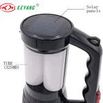 Handheld Plastic ABS TUBE LED Camping Searchlight,solar Searchlight,rechargeable Searchlight