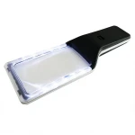 Handheld  Reading Magnifier with LED Rectangular Magnifying Glass