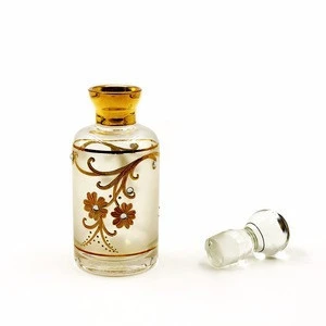 Handmade decal bottle perfume