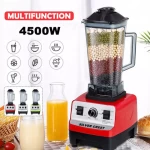 Heavy Duty Commercial Juicer Mixer Blender Parts Big Power Ice Breaking Blender Electric Blender Mixer