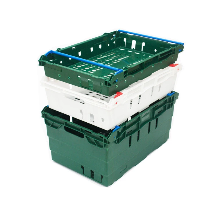 Heavy duty fruit crates stackable plastic crate for sale