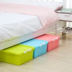 Heavy duty plastic storage box