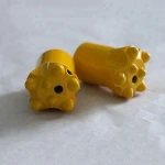 High carbon steel material hollow threaded rod tapered drill bit