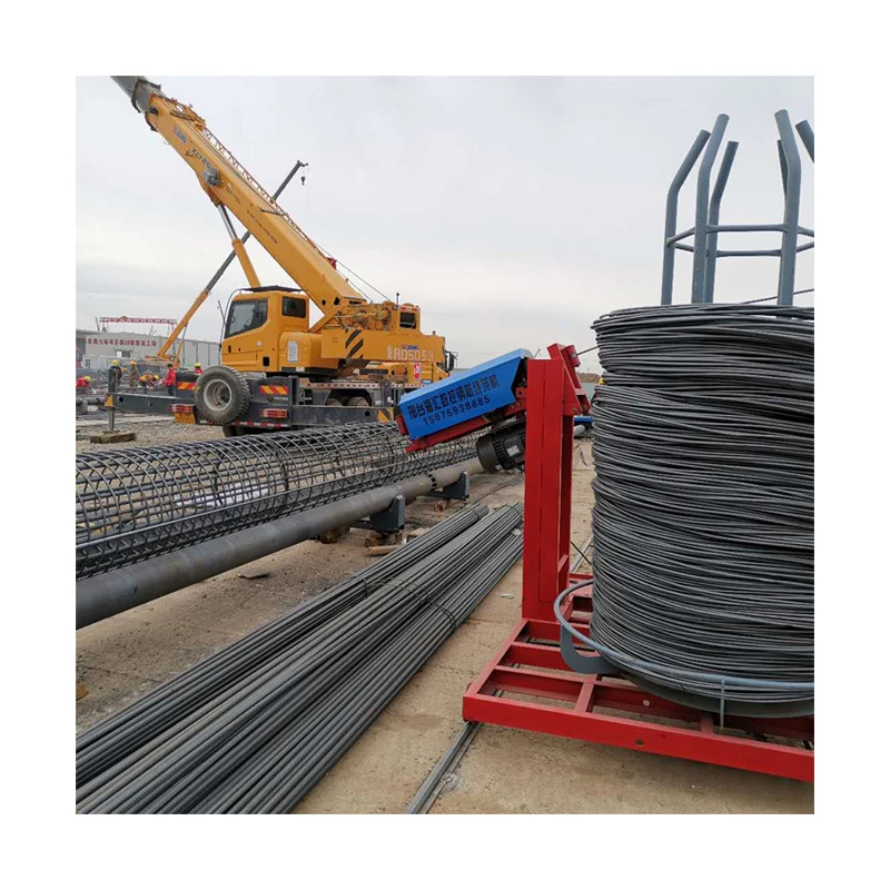 High Performance Easy Operate Automatic Pile Reinforcing Cage Making Machine Rebar Cage Welding Machine steel cage roll welder