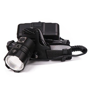 High Power XHP70 headlamp flashlight zoomable rechargeable head lamp 3 modes 18650 headlight torch