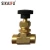 Import High Pressure Brass Flow Control Needle Valve from China
