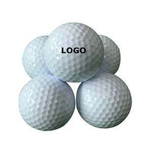 High Quality 1 3/5&quot; Rubber Double Layer Golf Practice Ball Practice Indoor Ball Blank Golf Ball