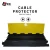 Import high quality 3 Channel cable protector durable reflective rubber speed hump speed bump rubber cable ramp from China