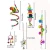 Import High Quality 7 pack Bird Parrot Chewing Toys Hanging Bell Pet Bird Cage Hammock Swing Toy Hanging Toy from China