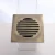 Import High quality brass bathroom square drain from China