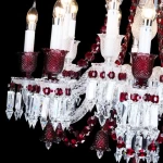 High Quality Customized 3 6 8 12 Lights Indoor Restaurant Hotel Luxury Modern Crystal Pendant Lamp