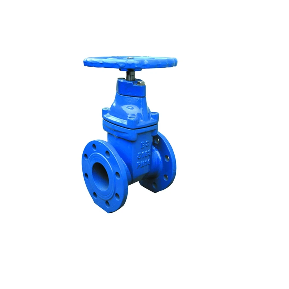 high quality ductile iron bs5163 resilient seat gate valve