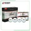high quality free samples 4 layer urethane tournament golf ball with box packaging