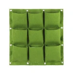 High Quality garden planting grow bags planting bags grow  planting wall pocket Fiber